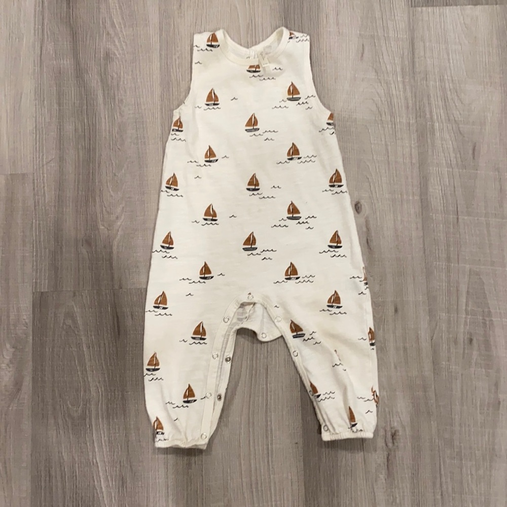 Rylee and Cru sailboat romper